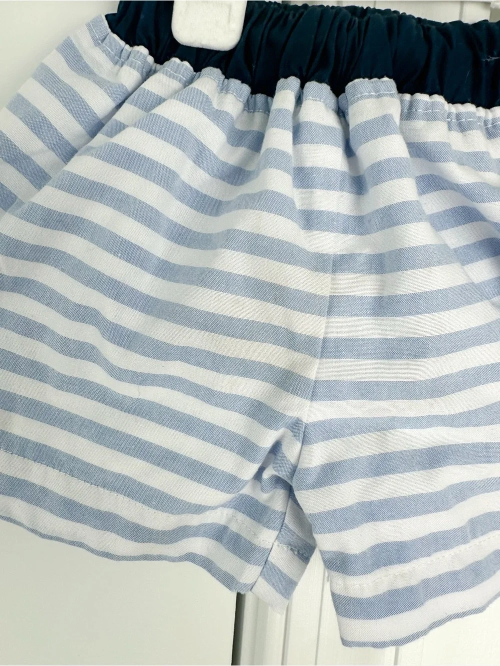 The Beaufort Bonnet Company striped shorts 6-12m